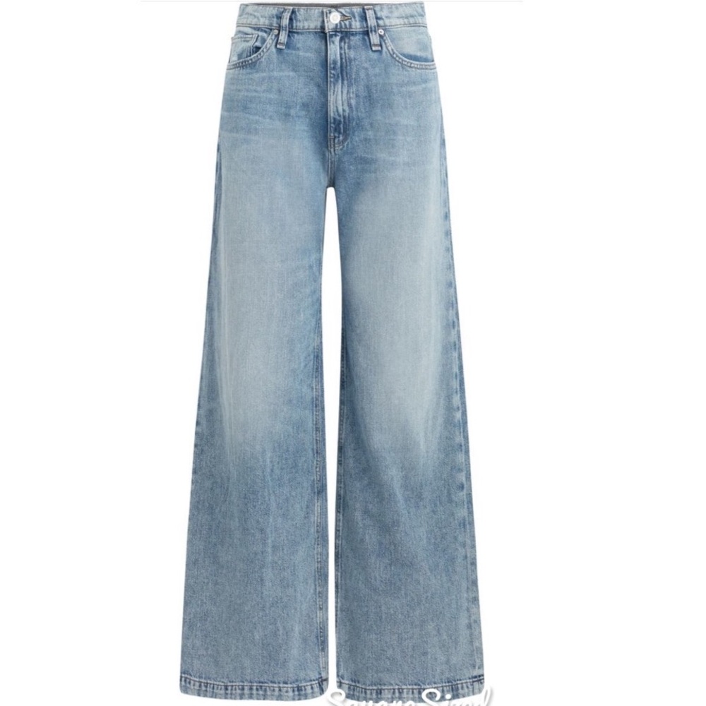 Hudson Jeans Jodie High Waist Wide Leg Jeans - Picture 5 of 12